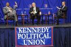 Michael Steele and Harold Ford Jr., debate at the Kennedy Political Union
